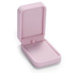 Pink Velvet Jewelry Box Set Jeweler Specialized Cases for Rings, Earrings, Bracelets, Necklaces, Premium Gift Storage Organizer