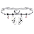 Sisters Best Friend Matching Bracelet, Cute Stainless Steel Jewelry for Girls, Birthday & Christmas Gift Ideas, Fashion Accessories for Women & Girls