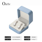 Premium Blue Jewelry Box with Velvet Lining Packaging for Necklaces/Rings/Earrings, Organized for Families and Jewellers