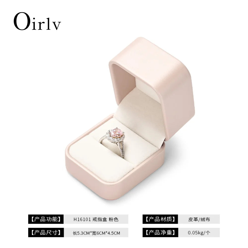 Premium Blue Jewelry Box with Velvet Lining Packaging for Necklaces/Rings/Earrings, Organized for Families and Jewellers