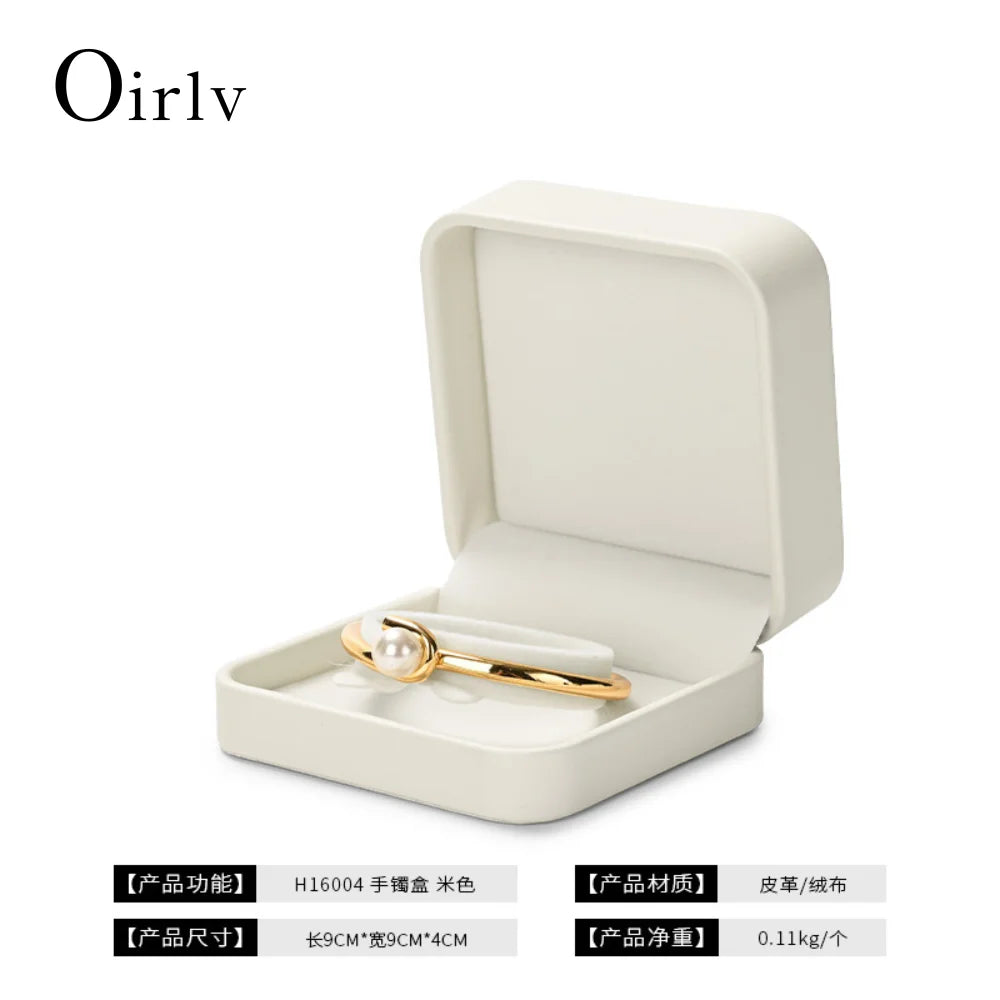 Premium Blue Jewelry Box with Velvet Lining Packaging for Necklaces/Rings/Earrings, Organized for Families and Jewellers