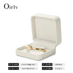 Premium Blue Jewelry Box with Velvet Lining Packaging for Necklaces/Rings/Earrings, Organized for Families and Jewellers