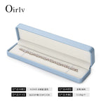 Premium Blue Jewelry Box with Velvet Lining Packaging for Necklaces/Rings/Earrings, Organized for Families and Jewellers