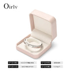 Premium Blue Jewelry Box with Velvet Lining Packaging for Necklaces/Rings/Earrings, Organized for Families and Jewellers