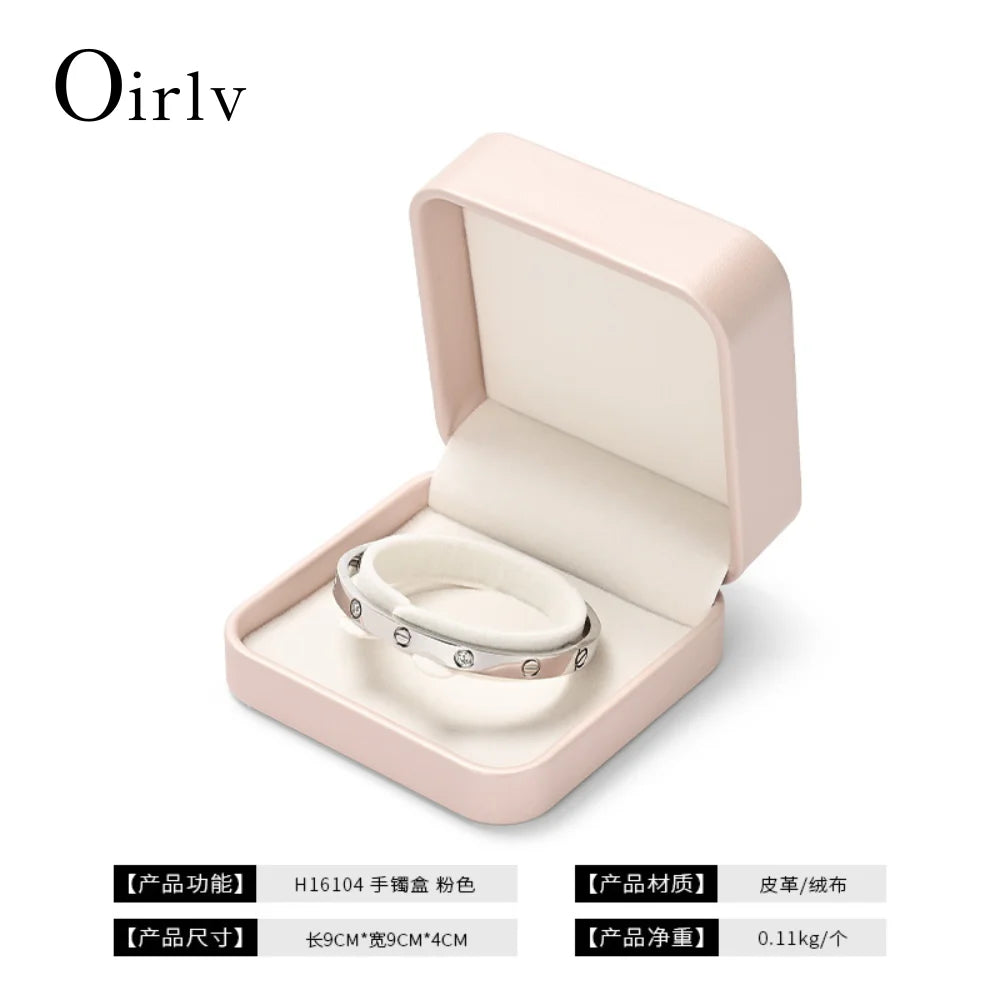 Premium Blue Jewelry Box with Velvet Lining Packaging for Necklaces/Rings/Earrings, Organized for Families and Jewellers