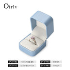 Premium Blue Jewelry Box with Velvet Lining Packaging for Necklaces/Rings/Earrings, Organized for Families and Jewellers