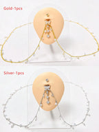 Women'S Elegant Rhinestone Decorated Belly Rings, Exquisite Trendy Belly Piercing Jewelry, Chic Body High Quality Jewelry for Party & Daily Decor, Septum Jewelry, Belly Button Ring, Navel Ring, Piercings Jewelry