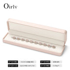 Premium Blue Jewelry Box with Velvet Lining Packaging for Necklaces/Rings/Earrings, Organized for Families and Jewellers