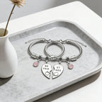Sisters Best Friend Matching Bracelet, Cute Stainless Steel Jewelry for Girls, Birthday & Christmas Gift Ideas, Fashion Accessories for Women & Girls